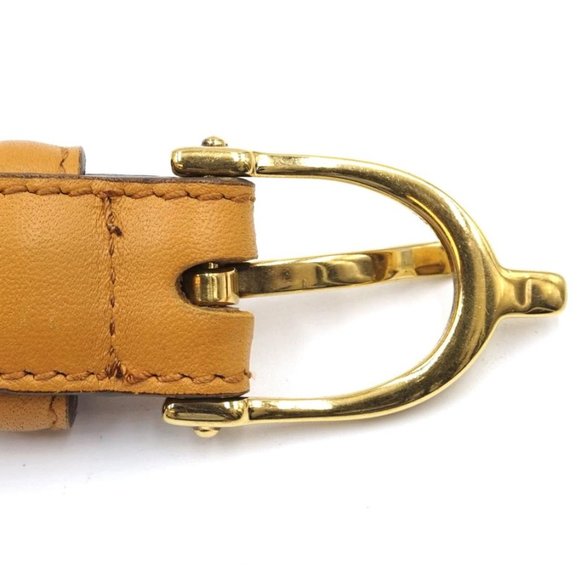 Gucci Gold Marmont Buckle 1" Wide Size 90 36 Belt - Picture 5 of 9